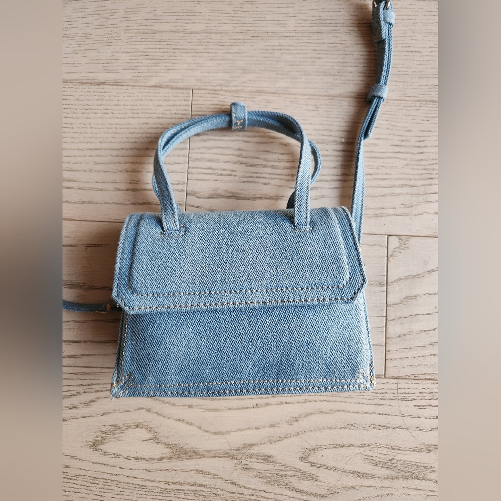 Zara Denim Handbag